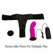 Toysdance Harness Penis Strap-on Dildo For Lesbian Women Adjustable Belt Multi-speed G-spot Vibrator
