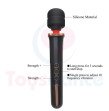 Toysdance Large Wand Vibrator For Women 10 Modes Pulse Vibration Strength Adjustable Rechargeable Ma Toysdance Large Wand Vibrator For Women 10 Modes Pulse Vibration Strength Adjustable Rechargeable Ma