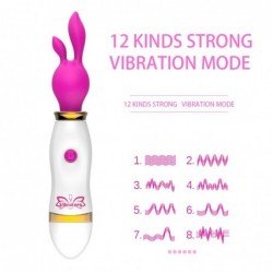 Mini travel vibrator