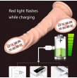 Realistic Penis With USB charging Heating soft dildo artificial Vibrating dildo suction cup dildo re
