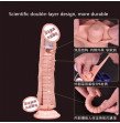 Realistic Penis With USB charging Heating soft dildo artificial Vibrating dildo suction cup dildo re