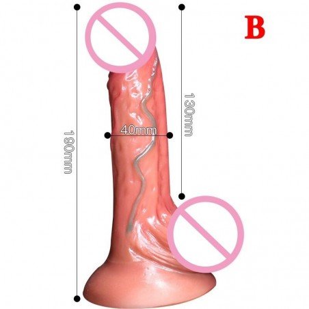 Silicone Realistic Dildo Suction Cup Artificial Penis Fake Big Dick Dildos For Women Masturbator Ero