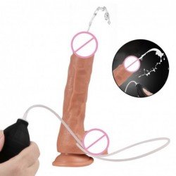 Real Penis Ejaculation Dildo Spray Water Artificial Cock  squirting Penis Realistic Dildos With Suction Cup Sex