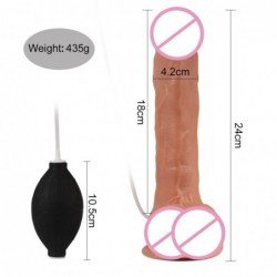 Ejaculation Real feel dildo