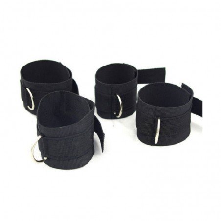 Nylon Sex Handcuffs BDSM bondage Sexy Lingerie Set Adult Restraints Bed Mattress Set Lingerie Sexy H