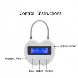 Time Lock Fetish Handcuffs