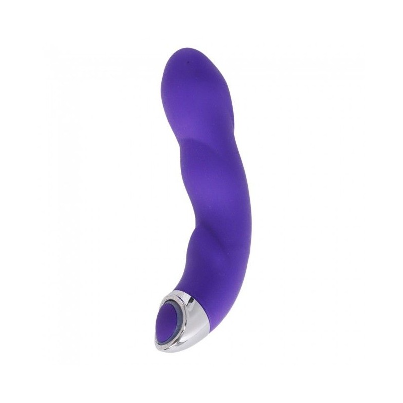 infinity ridged blue silicon  G-Spot  rechargeable vibrator