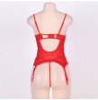 Plus Size Sexy Lingerie Hot 5 Colour Nightclubs Pole Dance Sexy Costumes Inmates Handcuffs SM Cospl