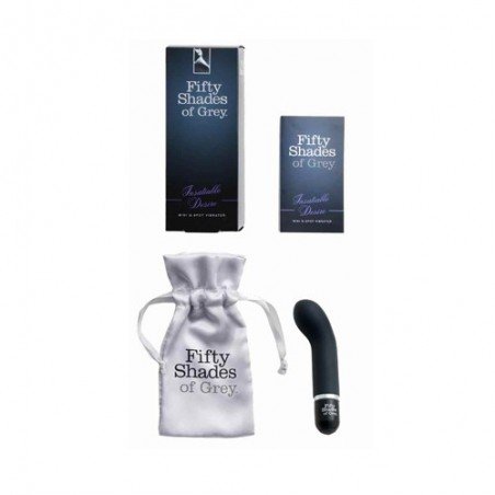 Insatiable Desire - Mini G-Spot Vibrator 50 shades of grey