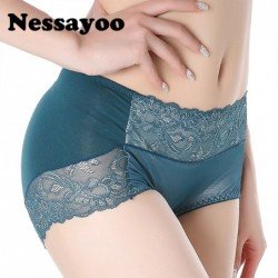 Plus sizeWomen underwear briefs full lace sexy womens Panties full transparent lace seamless string plus siz