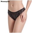 Women Hollow Briefs Plus Size Girls Low Waist Underwear Womens Lace Cotton Femme Sexy Cotton Underp