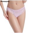 Women Hollow Briefs Plus Size Girls Low Waist Underwear Womens Lace Cotton Femme Sexy Cotton Underp