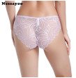 Women Hollow Briefs Plus Size Girls Low Waist Underwear Womens Lace Cotton Femme Sexy Cotton Underp