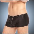 Boxershorts fashion underwear Faux leather sexy zipper boxer shorts