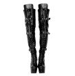 Womens Over Knee Platform Boots Unisex Shoes Woman Wide Calf Friendly Man Ladies Shoes  Sex