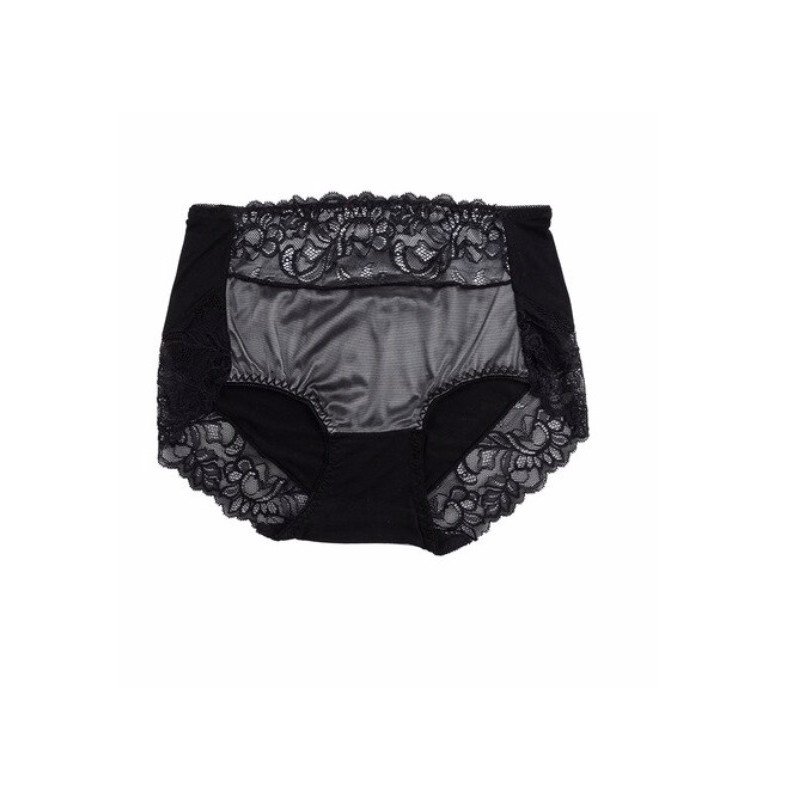 Plus sizeWomen underwear briefs full lace sexy womens Panties full transparent lace seamless string plus siz