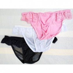 Crossdressing Mens Mesh Sheer Lace panties. Sissy Panties for Men in panties Sexy Briefs