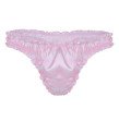Crossdressing Sexy Men in Panties Polka Dot Ruffled G Strings Thongs Low Rise Soft Satin panties Men size Crossdressing Sexy Men in Panties Polka Dot Ruffled G Strings Thongs Low Rise Soft Satin panties Men size