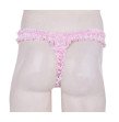 Crossdressing Sexy Men in Panties Polka Dot Ruffled G Strings Thongs Low Rise Soft Satin panties Men size Crossdressing Sexy Men in Panties Polka Dot Ruffled G Strings Thongs Low Rise Soft Satin panties Men size