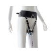 Leather Forced Orgasm Sex Belt Female Chastity Belt Magic Wand BDSM Bondage Restraints Harness Sex Toys For Women Lesbian
