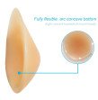 Silicone Fake Breasts Teardrop-Shaped Soft Pads Full Ladies False Boobs 170-3