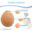 Silicone Fake Breasts Teardrop-Shaped Soft Pads Full Ladies False Boobs 170-3