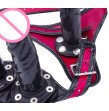 Female Masturbation Lesbian Penis Removable Leather Underwear Strapon Double Dildo