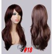 Long Body Wave Black Blond Synthetic Hair Cosplay Wigs For  transvestite men