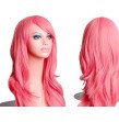 Long Body Wave Black Blond Synthetic Hair Cosplay Wigs For  transvestite men