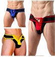 Men Sexy Althetic Strap Underwear  Expose Backless Lace Up Thong  Boxer-shorts