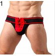 Men Sexy Althetic Strap Underwear  Expose Backless Lace Up Thong  Boxer-shorts