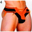 Men Sexy Althetic Strap Underwear  Expose Backless Lace Up Thong  Boxer-shorts